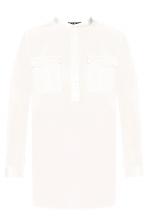 Band collar shirt, zdjęcie 1 Band collar shirt od Salvatore Ferragamo